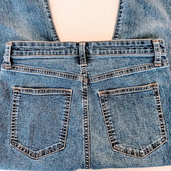GAP Women's High Rise Straight Leg Favorite Jegging  Size 29  Blue - Picture 2 of 6